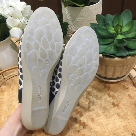 CLOUD walking sandals. Lace up blue white size 41 - Picture 8 of 12